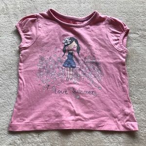 Mi Girls T Shirt 1.5-2 Yers